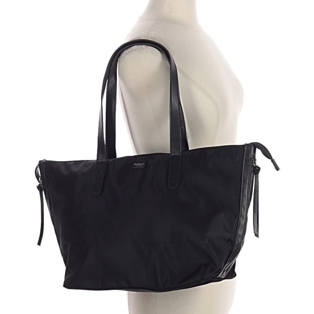 Botkier New York Women's NWT Black Bond Vegan Polyester Large Tote Purse